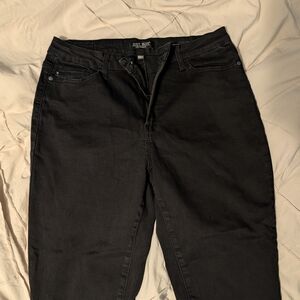 Judy Blue Women's Black Straight Leg Jeans